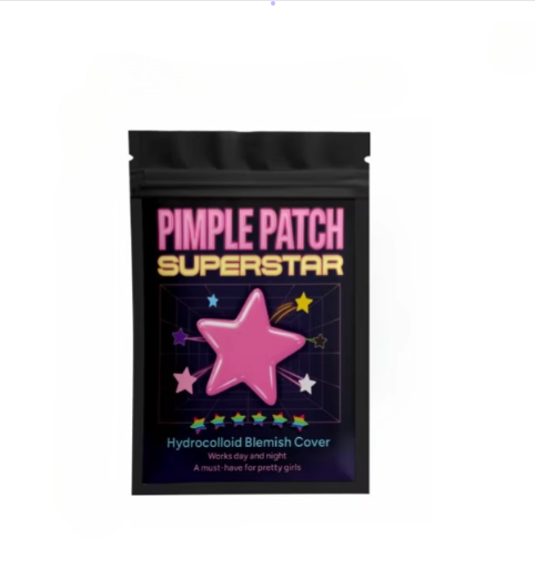 Superstar Pimple Patch — Cute Hydrocolloid Acne Stickers (Stars Edition)