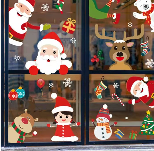Christmas Window Stickers