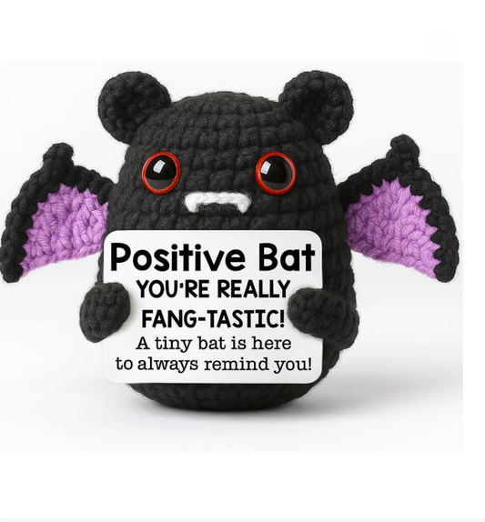 Positive Bat Crochet doll
