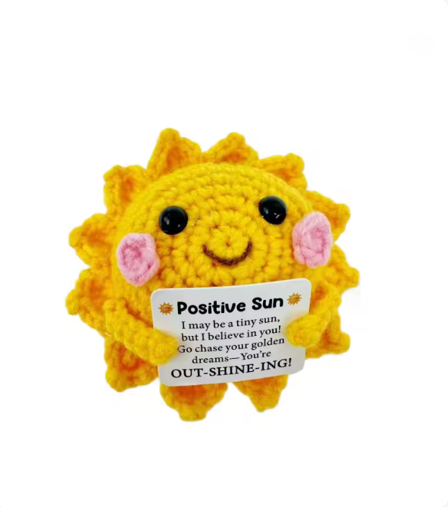 Positive Sun Crochet doll