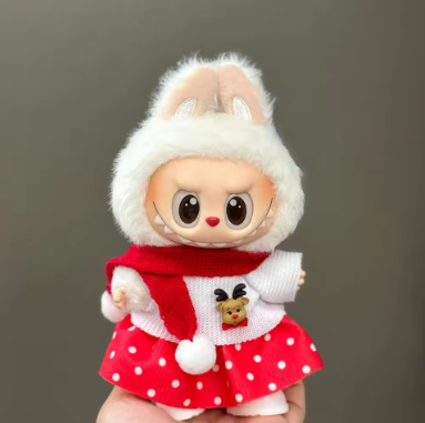 Christmas Labubu dolls