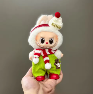 Christmas Labubu dolls