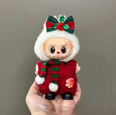 Christmas Labubu dolls