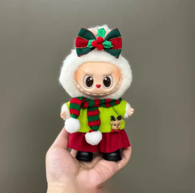Christmas Labubu dolls