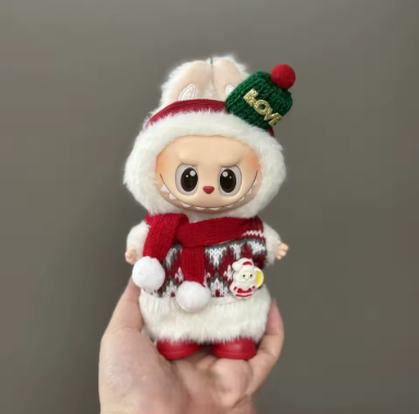 Christmas Labubu dolls