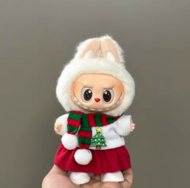 Christmas Labubu dolls