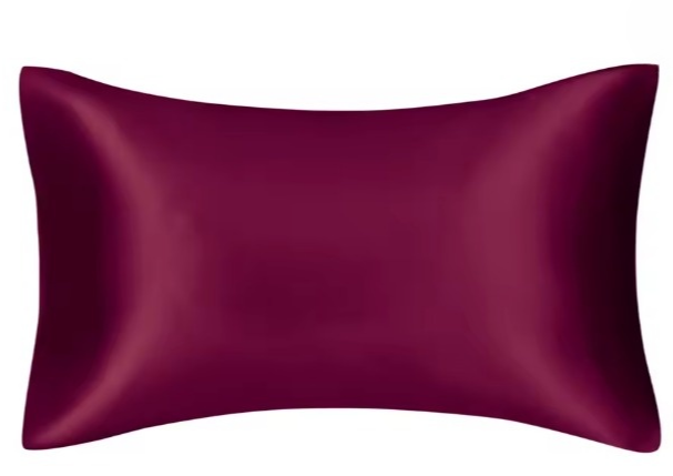 Luxury Silky Pillowcase – Soft Mulberry Silk Feel, Anti-Frizz, Skin-Friendly | Standard & Queen Sizes