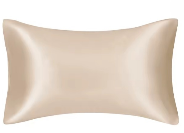 Luxury Silky Pillowcase – Soft Mulberry Silk Feel, Anti-Frizz, Skin-Friendly | Standard & Queen Sizes