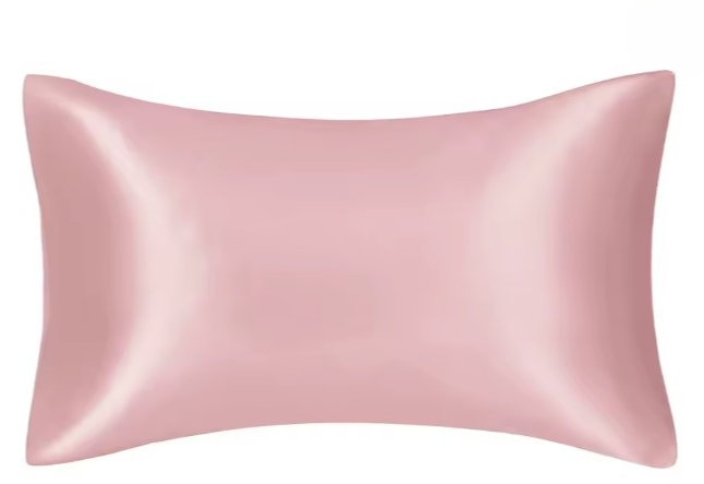 Luxury Silky Pillowcase – Soft Mulberry Silk Feel, Anti-Frizz, Skin-Friendly | Standard & Queen Sizes