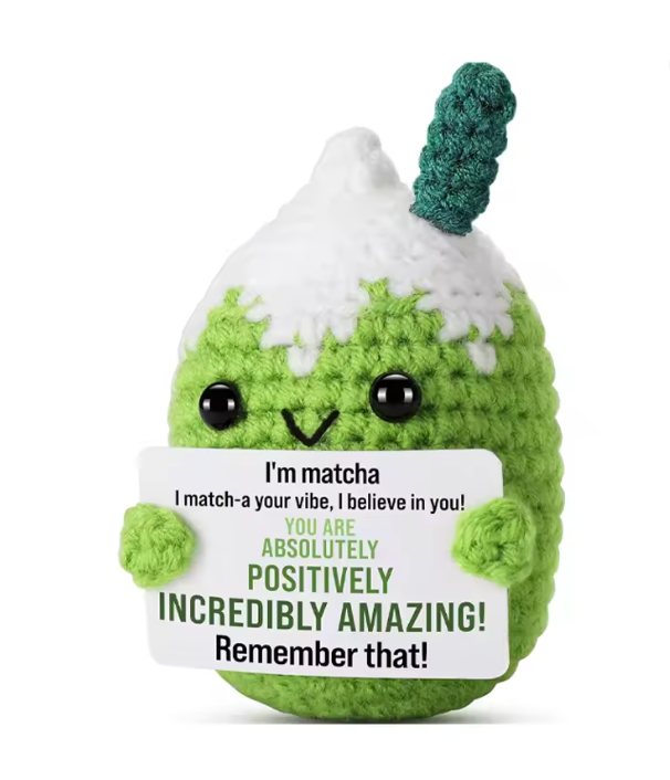 Adorable Crochet dolls — Handmade Positive Message Dolls (5 Styles)