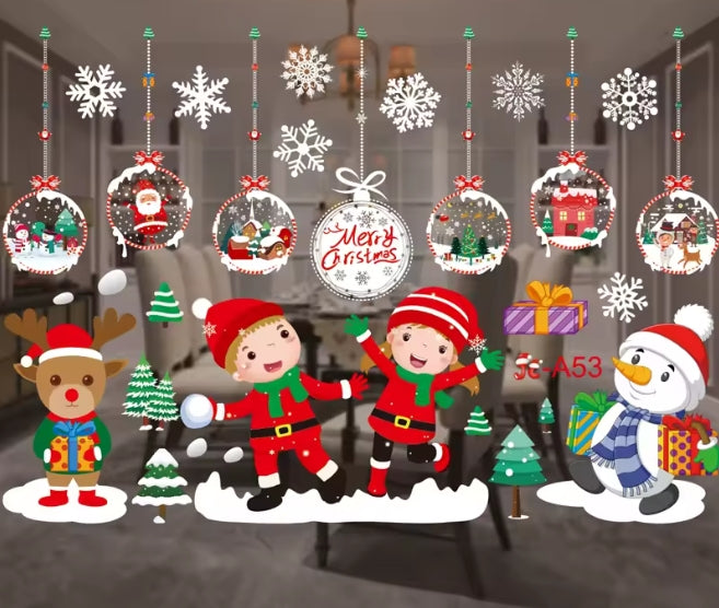Christmas Window Stickers