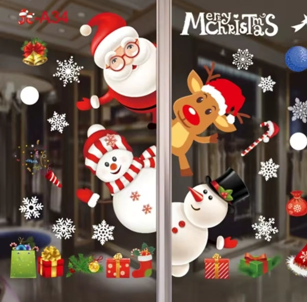Christmas Window Stickers